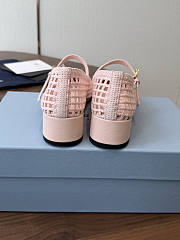 Bagsaaa Prada Crochet pumps 1I429O pink - 2