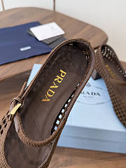 Bagsaaa Prada Crochet pumps 1I429O dark brown - 4