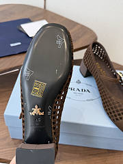 Bagsaaa Prada Crochet pumps 1I429O dark brown - 3