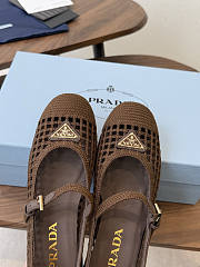 Bagsaaa Prada Crochet pumps 1I429O dark brown - 2