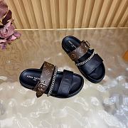 Bagsaaa LV Vibe Comfort Mule Black & Monogram - 3
