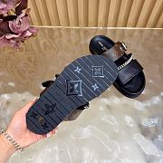 Bagsaaa LV Vibe Comfort Mule Black & Monogram - 2