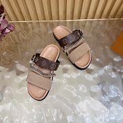 Bagsaaa LV Vibe Comfort Mule Beige suede - 2