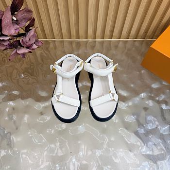 Bagsaaa Nevada Comfort Sandal Ecru White