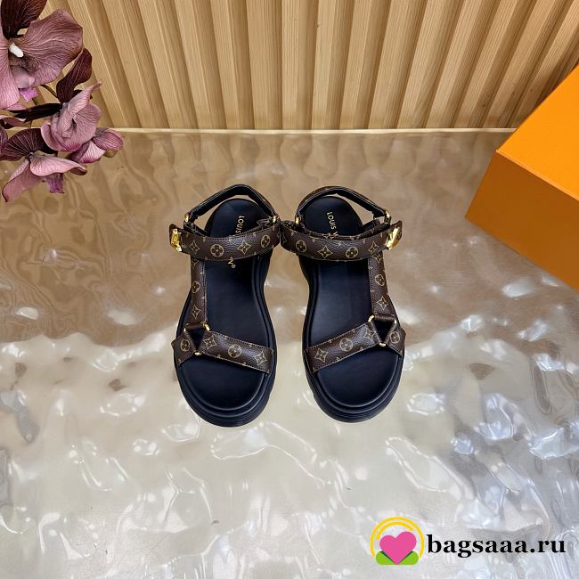 Bagsaaa Nevada Comfort Sandal Cacao - 1