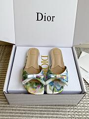 Bagsaa Dior Bow Slide Multicolor Dior Secret Garden Jacquard - 1