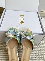 Bagsaa Dior Bow Slide Multicolor Dior Secret Garden Jacquard - 3