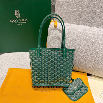 Bagsaaa Goyard Anjou Mini Bag Green - 20cm
