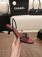 Bagsaaa Chanel Métiers d’art 2026 Sandals G47384 black - 6cm - 4