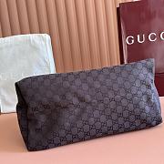 Bagsaaa Gucci Brera large crossbody bag 864485 dark brown GG canvas - 45cm - 4