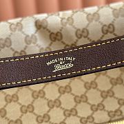 Bagsaaa Gucci Brera large crossbody bag 864485 beige GG canvas - 45cm - 3