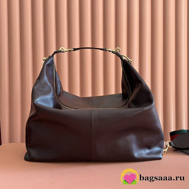 Bagsaaa Gucci Brera large crossbody bag 864485 dark brown - 45cm - 1