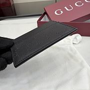 Bagsaaa Gucci Aria card case 875873 black - 10cm - 3