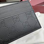 Bagsaaa Gucci Aria card case 875873 black - 10cm - 2