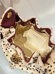 Bagsaaa CHANEL 25 Mini Handbag AS5631 leopard-printed pony hair - 22cm - 4