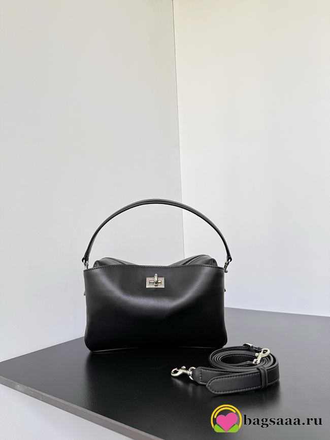 Bagsaaa Balenciaga Rodeo Camera Bag in black smooth calfskin - 22.3cm - 1