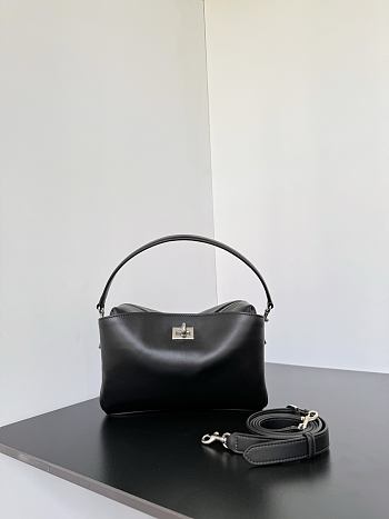 Bagsaaa Balenciaga Rodeo Camera Bag in black smooth calfskin - 22.3cm
