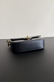 Bagsaaa Chanel Mini Flap Bag with Top Handle AS6424 Black - 19.5cm - 3