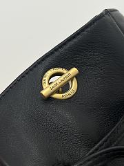 Bagsaaa YSL JAMIE shoulder pouch in lambskin 862712 black - 26cm - 4