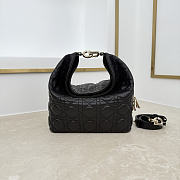 Bagsaaa Small Dior Toujours hobo bag Cannage black - 22.5cm - 1
