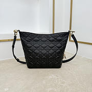 Bagsaaa Small Dior Toujours hobo bag Cannage black - 22.5cm - 4