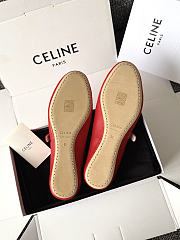 Bagsaaa Celine Ballet Ballerina In Lambskin Red - 4