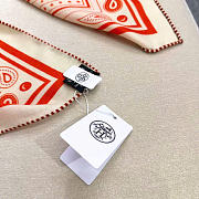Bagsaaa Hermes Mors a Jouets Bandana shawl orange 140cm - 4