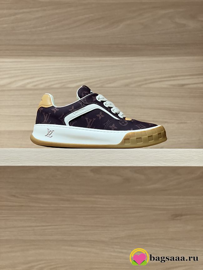 Bagsaaa LV Tilted Sneaker Macassar Brown - 1