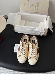 Bagsaaa Golden Goose Women’s Super-Star in white leather and raffia  - 3
