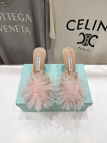 Bagsaaa Aquazzura Poème Mule 85 pink