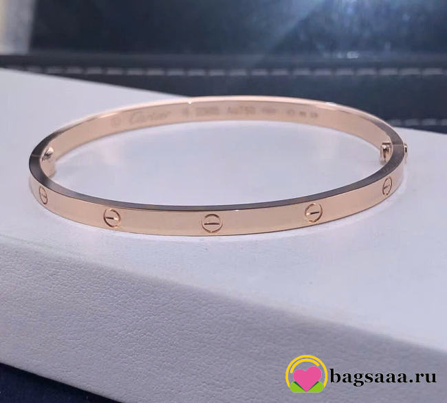 Bagsaaa Cartier LOVE bracelet, small model rose gold - 1