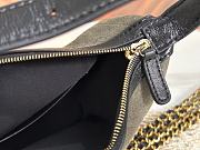 Bagsaaa Chanel Spring Summer 2026 Clutch with chain AP5187 Khaki & Black -  17.5cm - 3