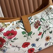Bagsaaa Gucci Jackie 1961 medium shoulder bag 863136 brown and multicolor - 31.5cm - 2