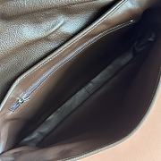 Bagsaaa Gucci Jackie Flap large crossbody bag dark brown A005ZI - 43cm - 2
