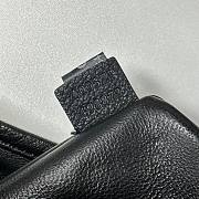 Bagsaaa Gucci Jackie Flap large crossbody bag black A005ZI - 43cm - 3