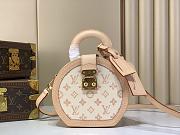 Bagsaaa LV M27961 Boite Chapeau PM Lin Beige - 27cm - 1