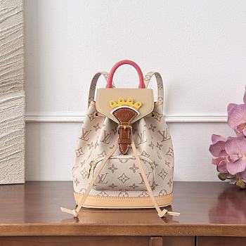 Bagsaaa LV M2A079 Montsouris Mini Monogram Dune - 25cm