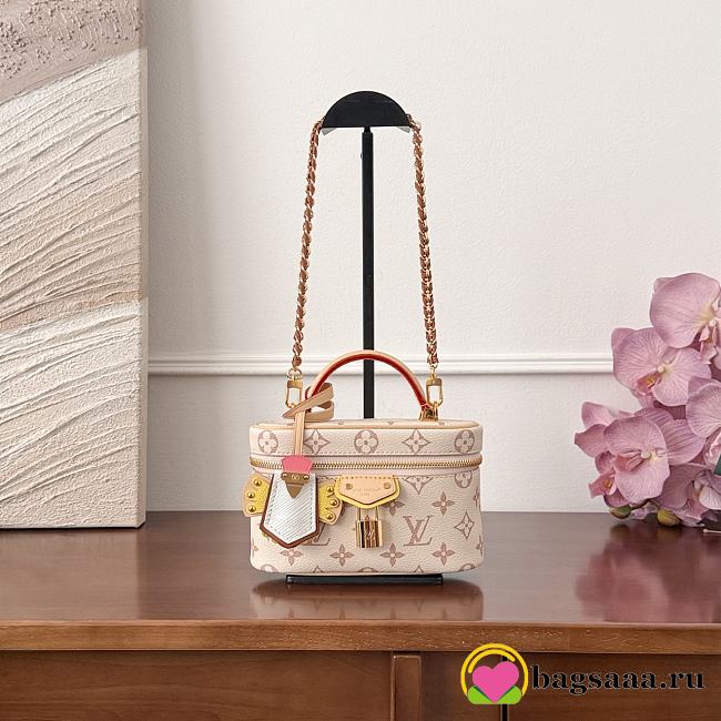 Bagsaaa LV M29782 Vanity Chain Pouch Monogram Dune - 19cm - 1