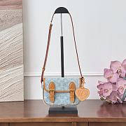 Bagsaaa LV M2A647 Satchel Wearable Wallet Blue - 19.5 x 15 x 6 cm - 1