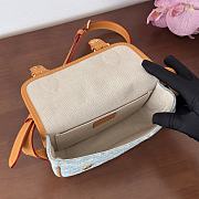 Bagsaaa LV M2A647 Satchel Wearable Wallet Blue - 19.5 x 15 x 6 cm - 3