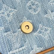 Bagsaaa LV M2A647 Satchel Wearable Wallet Blue - 19.5 x 15 x 6 cm - 2