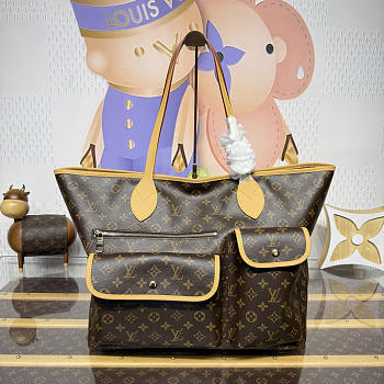 Bagsaaa LV M2A617 Fall-Winter 2026 Nevereverfull Cargo Monogram - 60cm