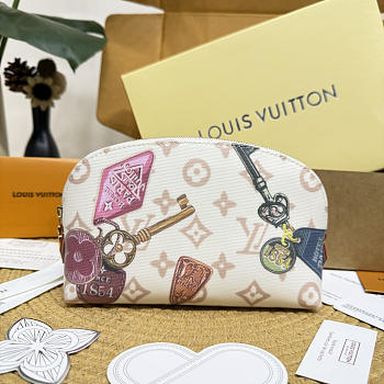 Bagsaaa LV M28956 Pochette Cosmétique PM Monogram Dune - 19cm