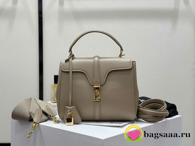 Bagsaaa Celine Small 16 Bag In Taupe - 23 x 18 x 10 CM - 1
