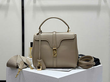 Bagsaaa Celine Small 16 Bag In Taupe - 23 x 18 x 10 CM