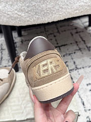 Bagsaaa Golden Goose Ball Star suede sneakers in beige and brown - 4
