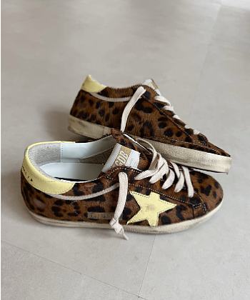 Bagsaaa Golden Goose Super-Star Horsy-print sneakers