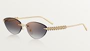 Bagsaaa Cariter Clash de Cartier Sunglasses - 1