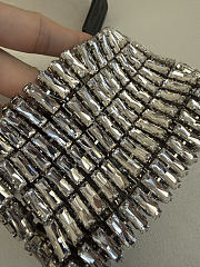 Bagsaaa YSL Micro EVENING bag in crystals 788380 mirror - 11.5cm - 3