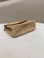 Bagsaaa YSL LOULOU MINI in raffia 868563 - 20cm - 4